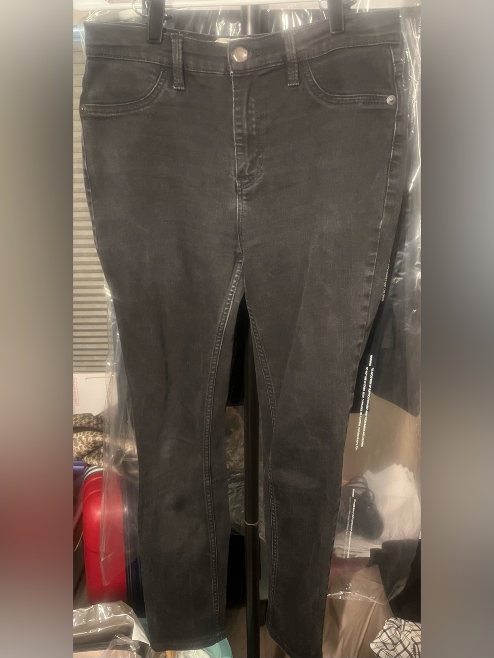 FP (Free People)Women's High-Rise Black Skinny Jeans W 29S